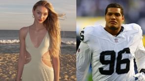 Cameron Brink sends 4-word message to Isaac Rochell after taking over Chargers game in mini skirt and cowboys boots