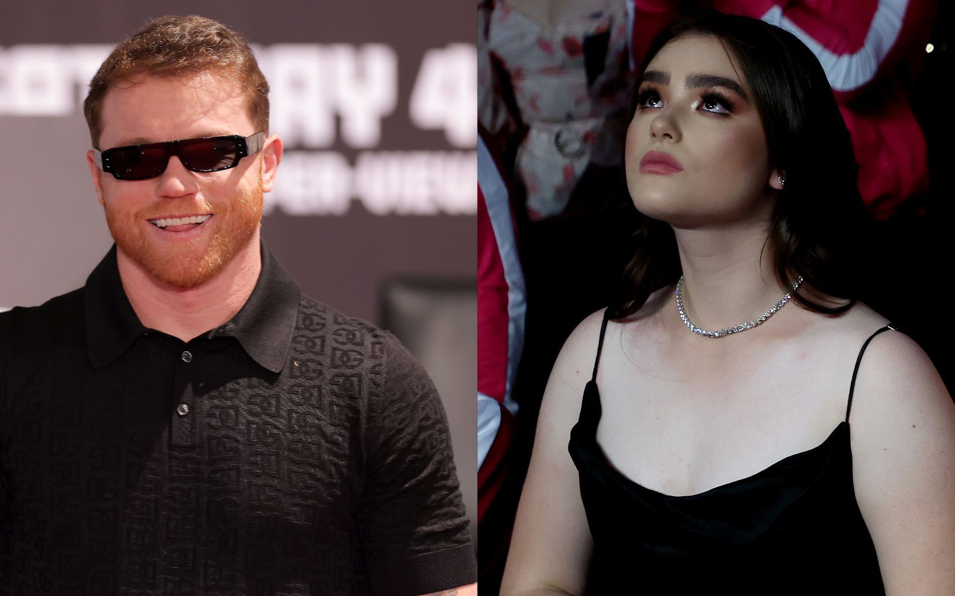 Canelo Alvarez (left) celebrates birthday of daughter Emily (right). [Images courtesy: Getty]