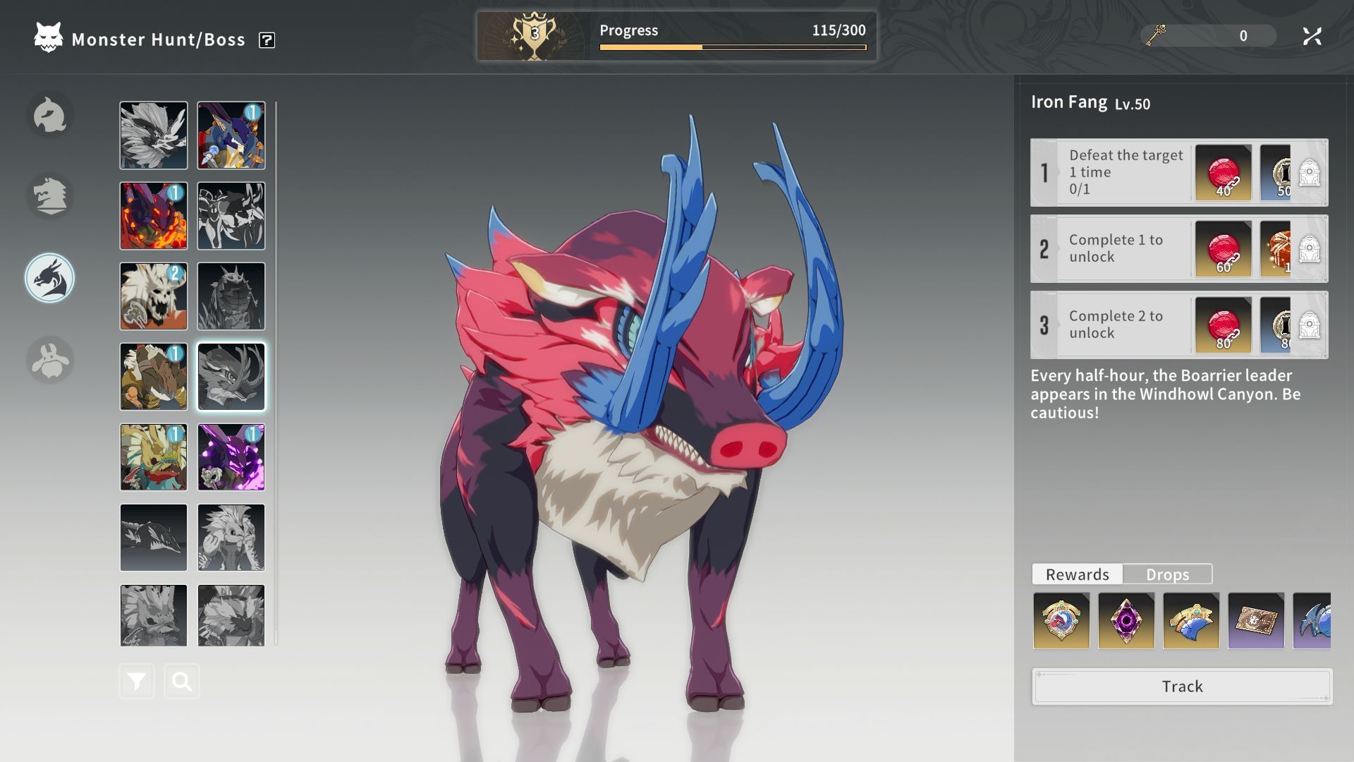 Iron Fang in Blue Protocol Star Resonance (Image via A Plus)