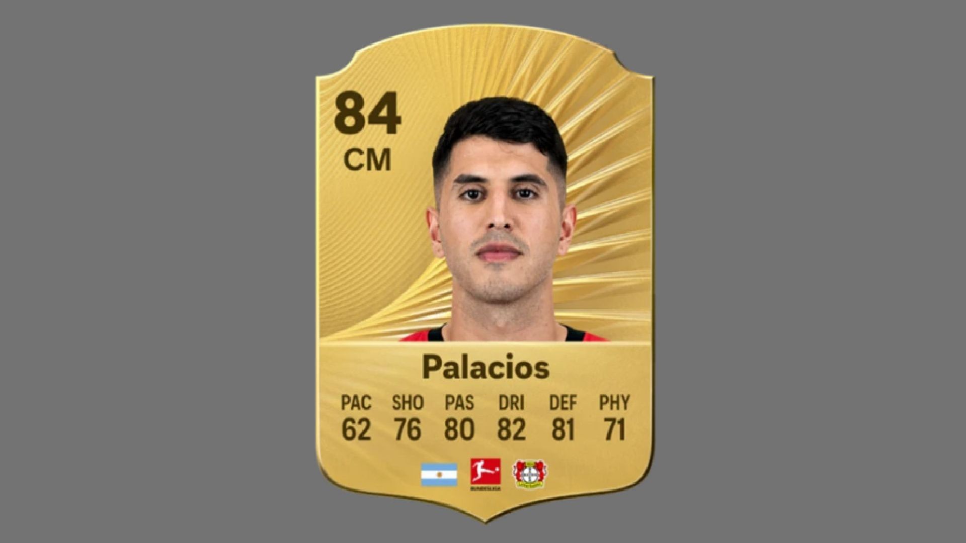 Palacios is a promising deep-lying playmaker (Image via EA Sports)