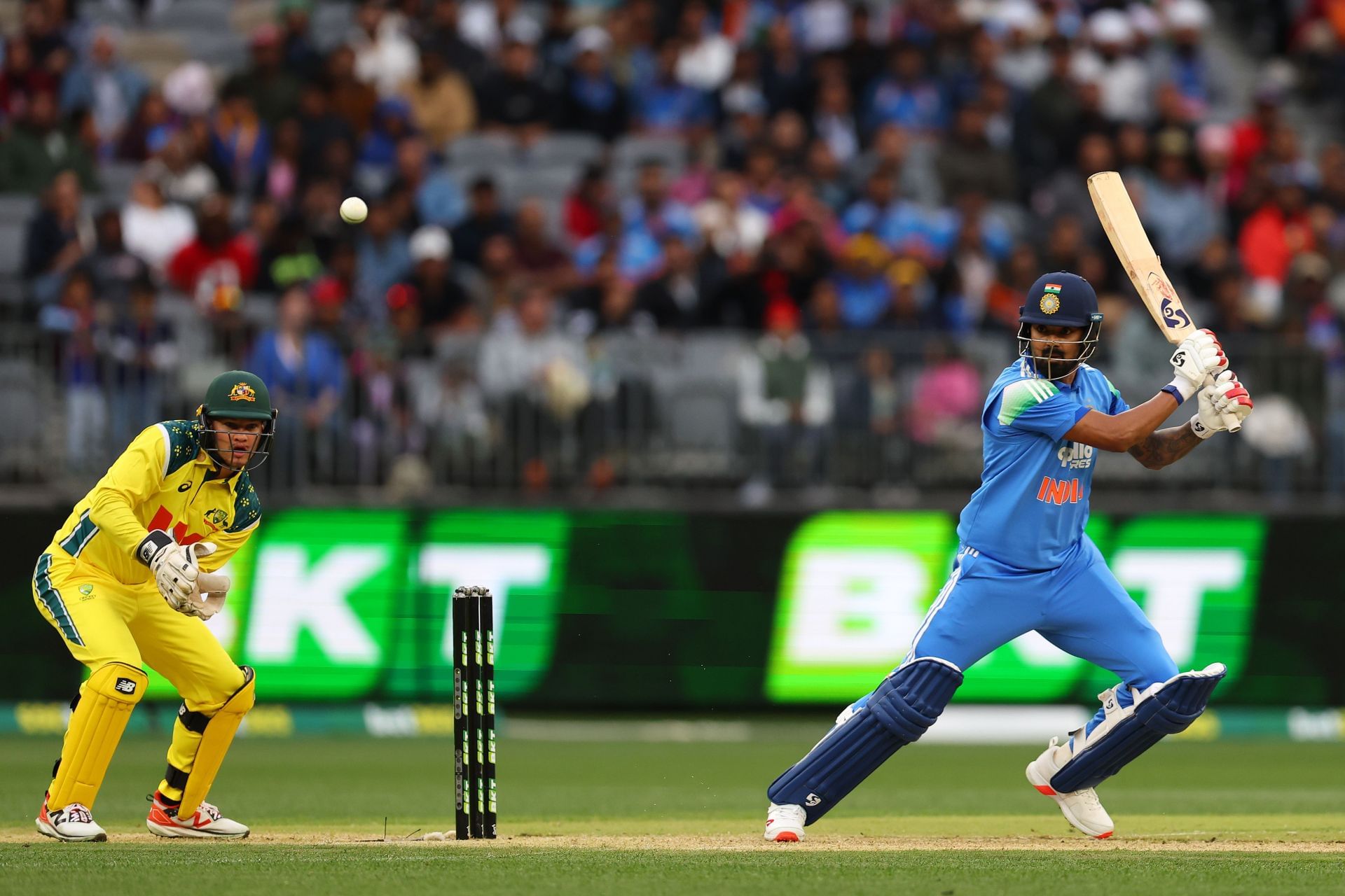 KL Rahul has excelled in the finisher&#039;s role in ODIs. [P/C: Getty]