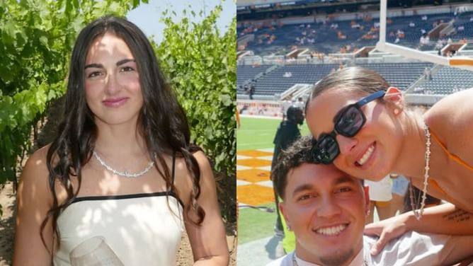 Joey Aguilar's GF Rylan Moffitt dons Tennessee colors as she takes a hilarious jab at Vols QB