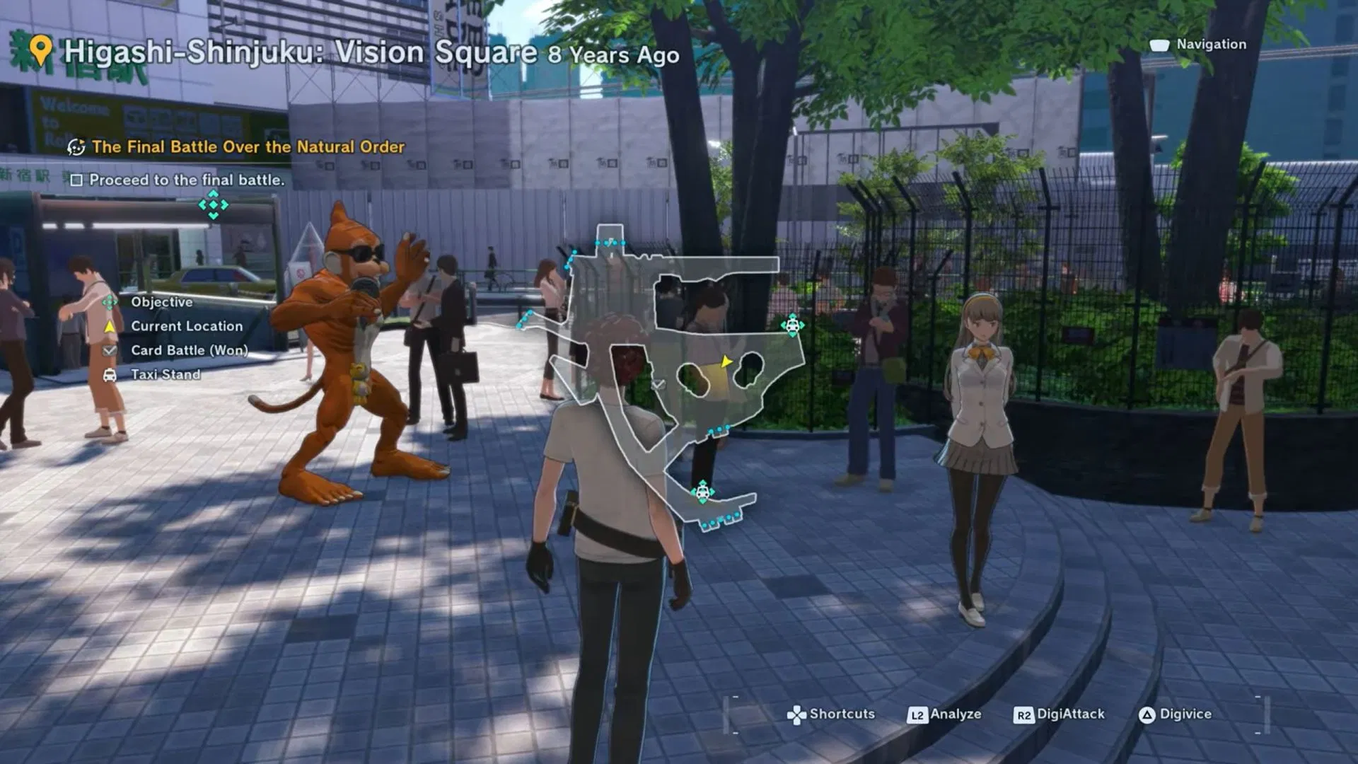 Etemon Soul Bit 1 is in Vision Square (Image via Bandai Namco Entertainment | Youtube: Ventus SGN)