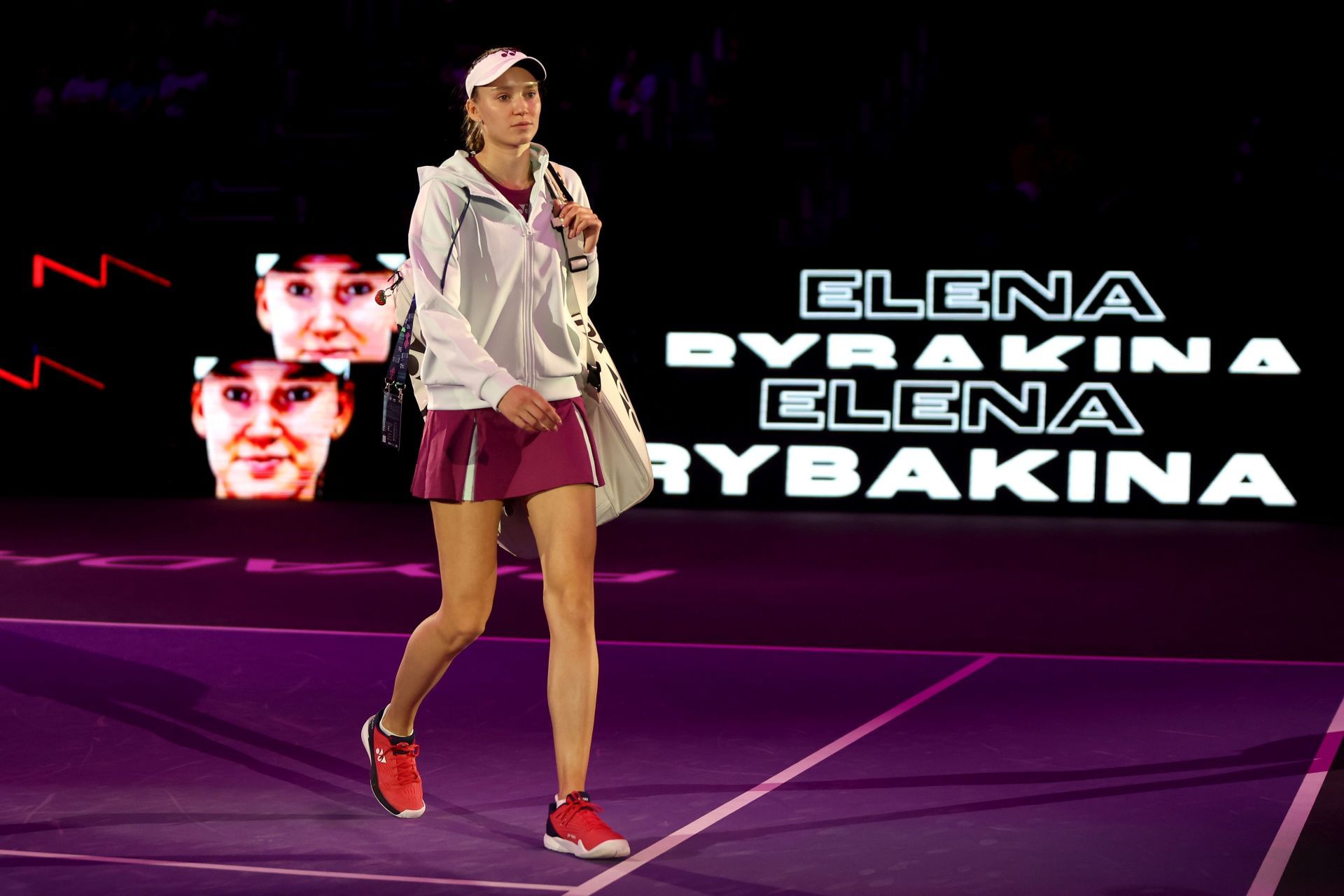 Jasmine Paolini at the WTA Finals. (Source: Getty)