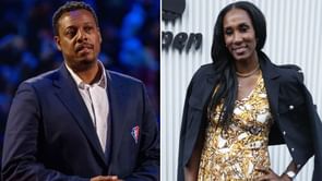 "I looked up to her" - Paul Pierce gives his flowers to 6-foot-5 WNBA legend Lisa Leslie for overshadowing his college career