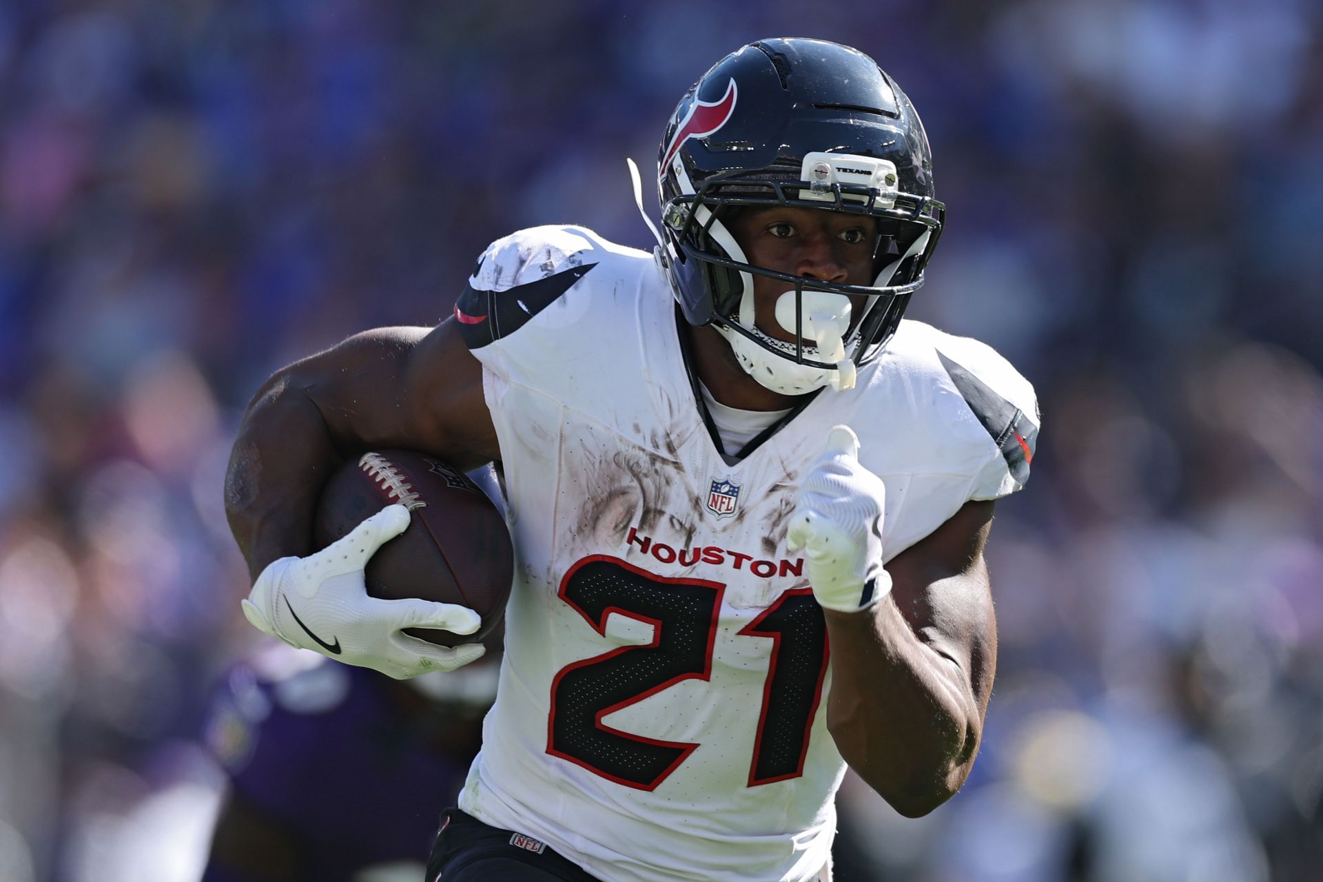 Nick Chubb at Houston v Baltimore - NFL 2025 - Source: Getty