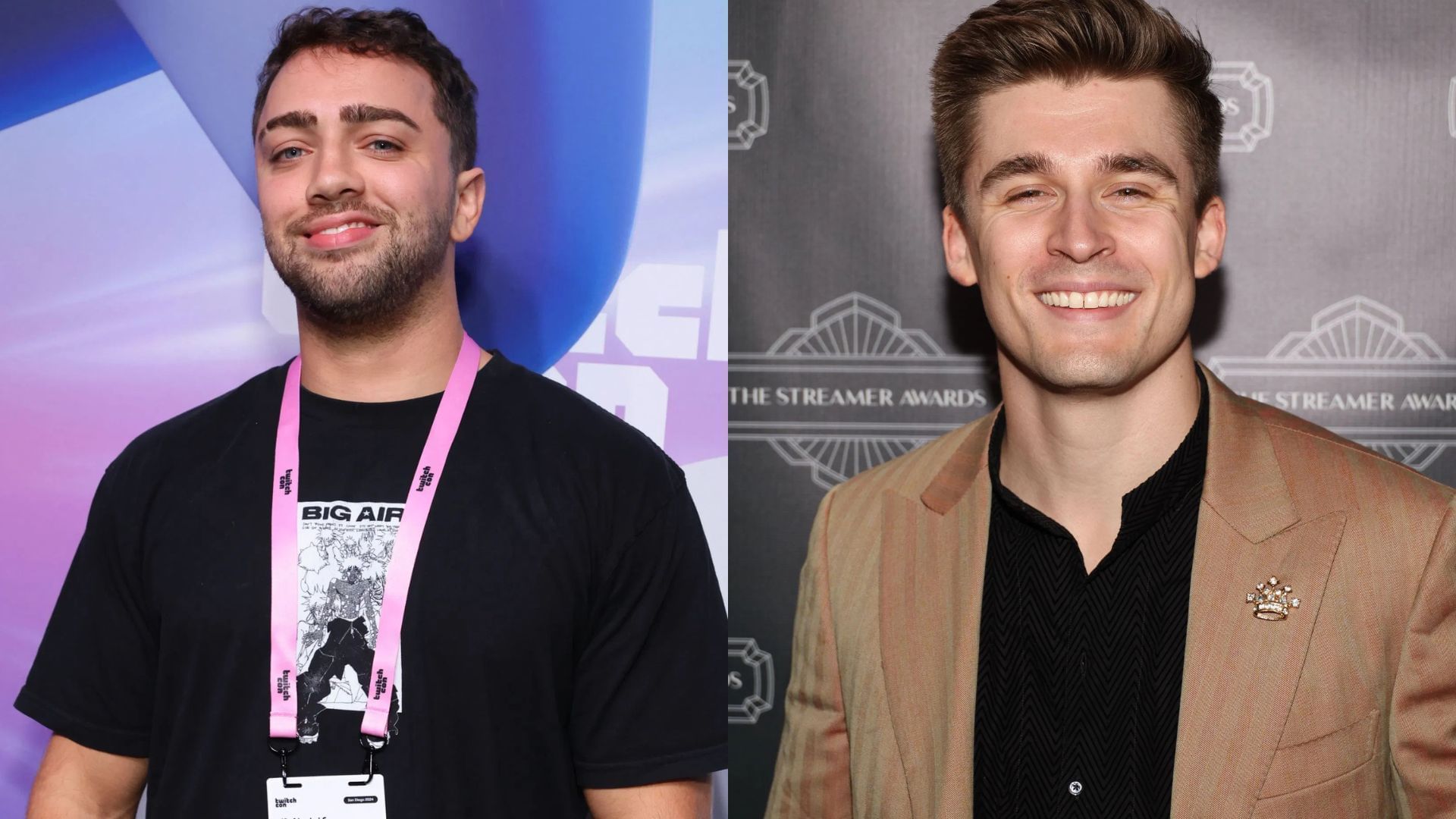 Ludwig speaks on Mizkif (Images via Getty)
