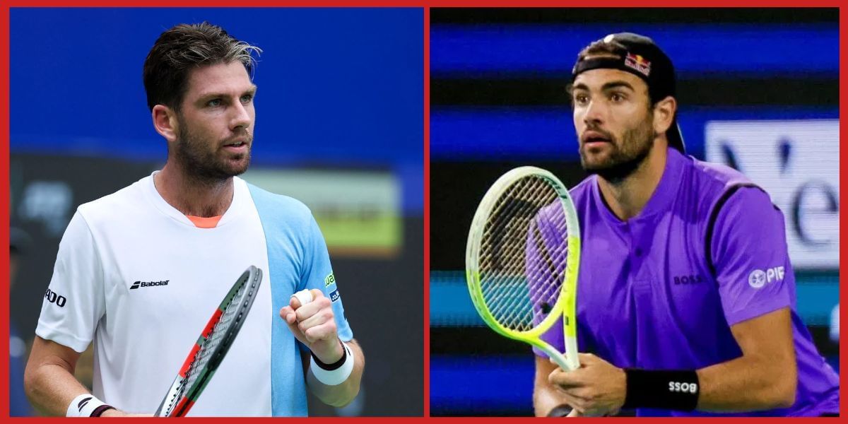 Cameron Norrie and Matteo Berrettini (Source: Getty)