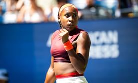 Novak Djokovic leaves a mark on Coco Gauff as American looks to him to solve serving problems