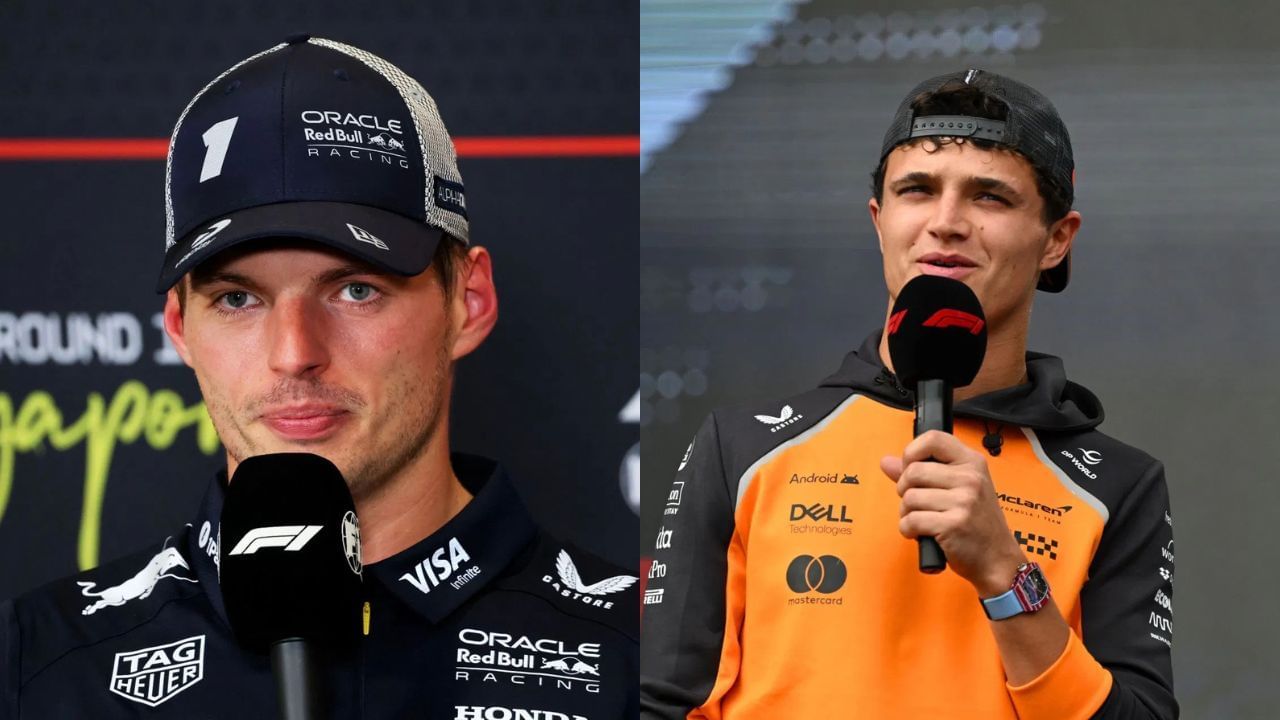 Fans react as Max Verstappen blasts at Lando Norris after qualifying for the Singapore GP [Images via Getty]