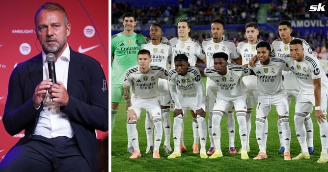 Hansi Flick responds when asked if he feels referees are favouring Real Madrid more than Barcelona
