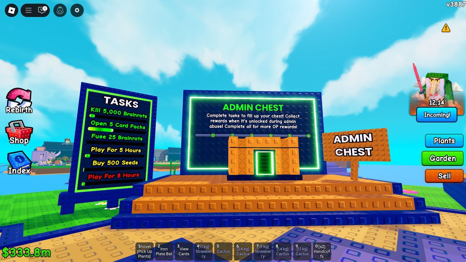 Admin Truhla (obrázek přes Roblox)