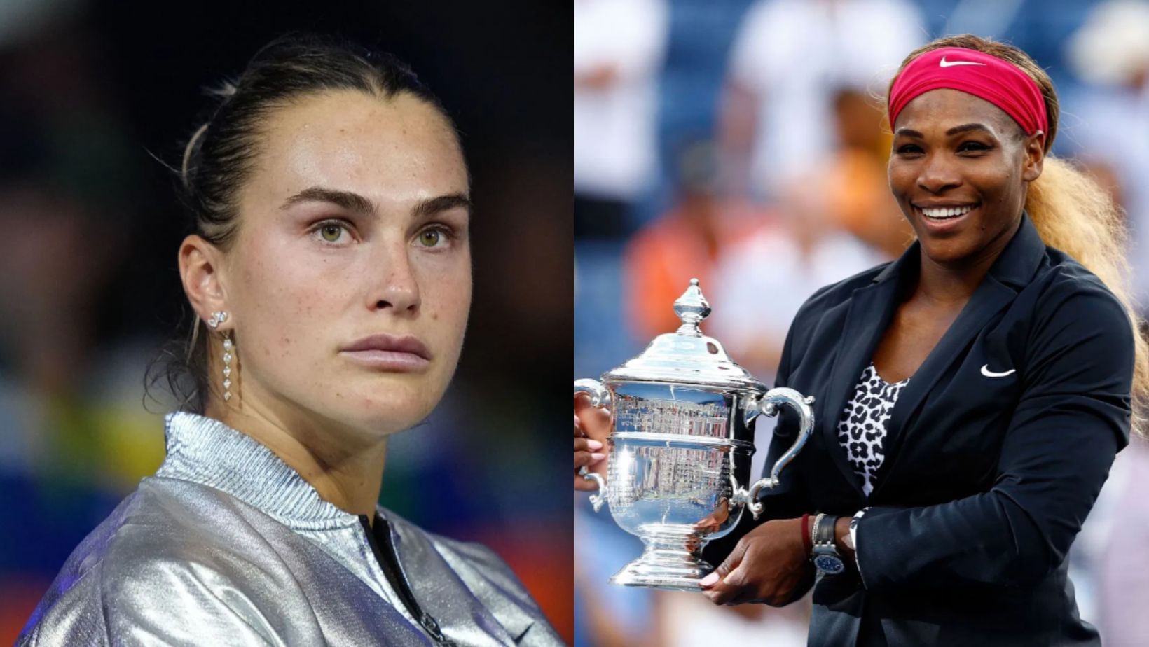 Fans react to Aryna Sabalenka being questioned about the possibility of her breaking Serena Williams