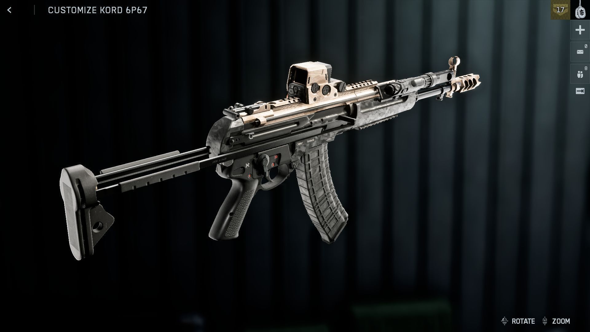 Here is the KORD 6P67 (Image via SK Gaming || EA)