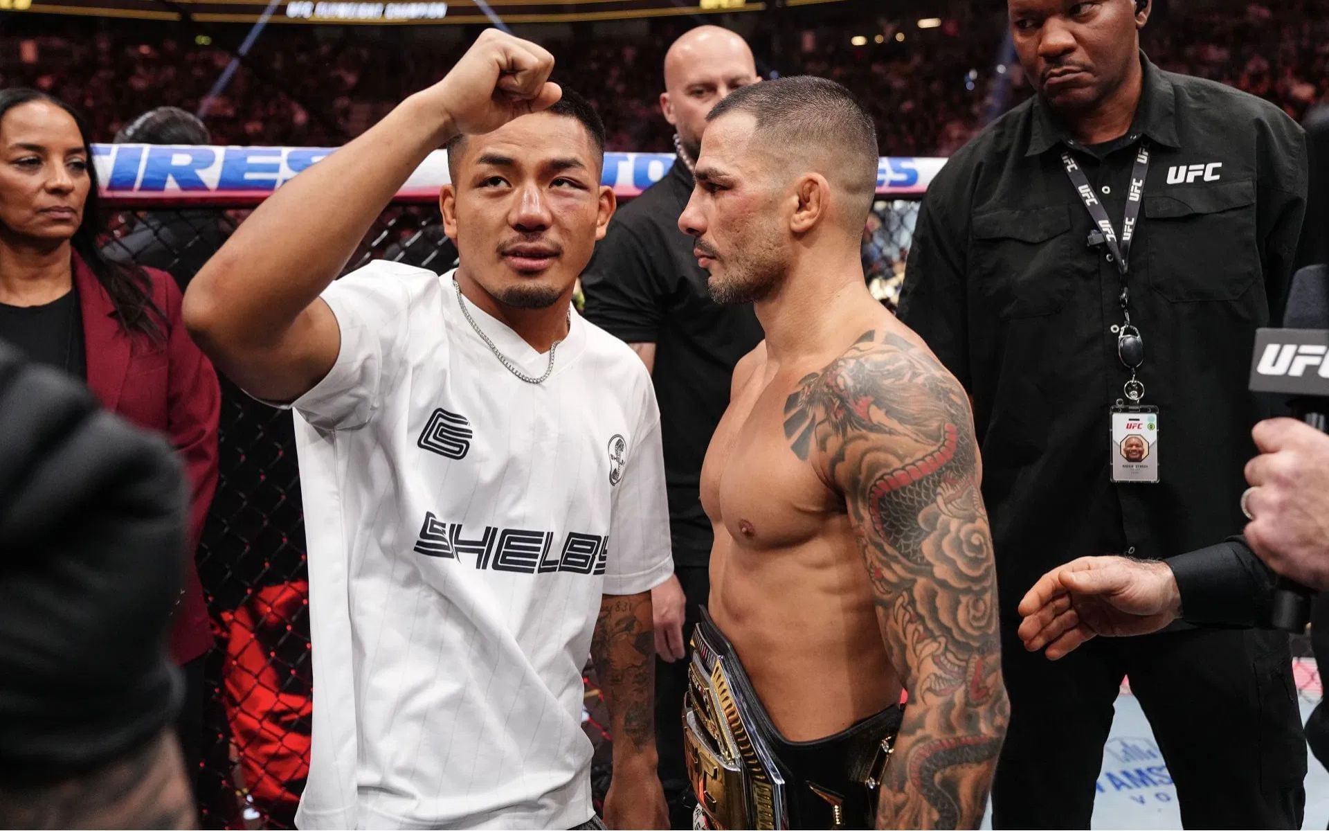 Joshua Van (left) will aim to dethrone Alexandre Pantoja (right) at the end of this year. [Image courtesy: Getty]