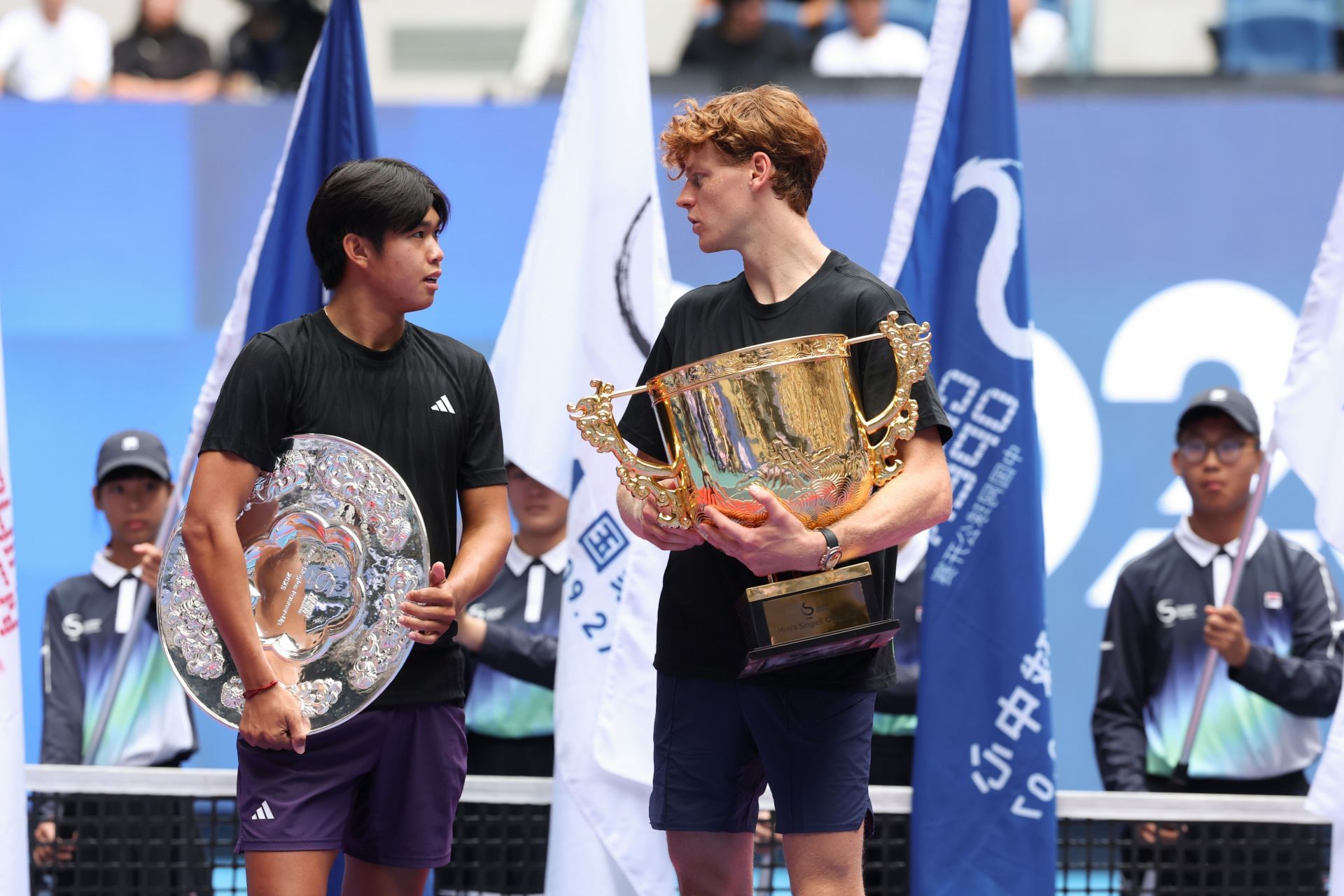 Tien at the 2025 China Open - Day 10 (ATP Finals) - Source: Getty