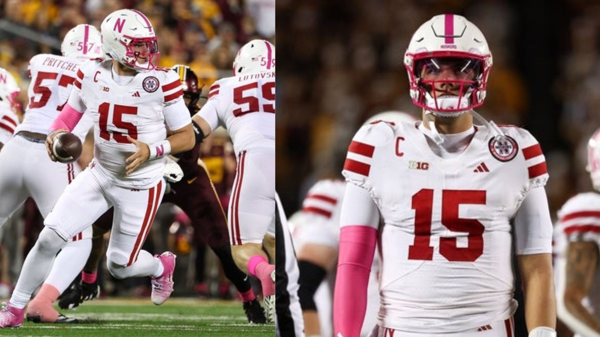 Nebraska quarterback Dylan Raiola (Image Source: IMAGN)