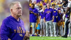 "SEC’s James Franklin," "Guy is a fraud": CFB fans grill Brian Kelly as LSU HC picks up unwanted record after loss to Vanderbilt