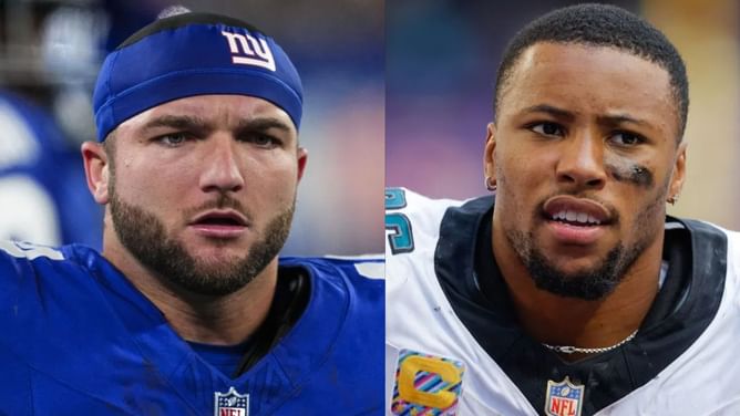 Eagles vs. Giants prediction and fantasy outlook for Week 8 feat. Saquon Barkley, Cam Skattebo, and more