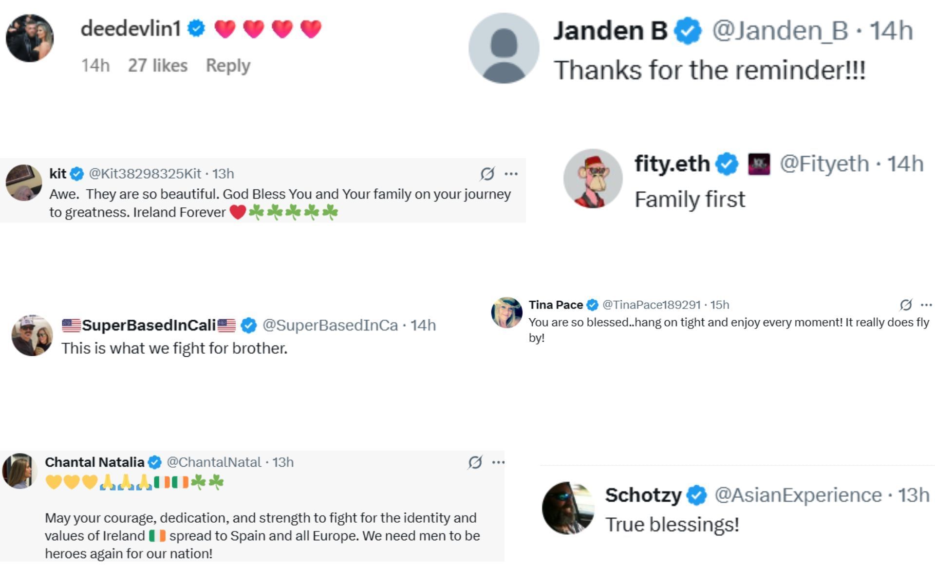 Fan reactions [Screenshots courtesy: @TheNotoriousMMA on X]