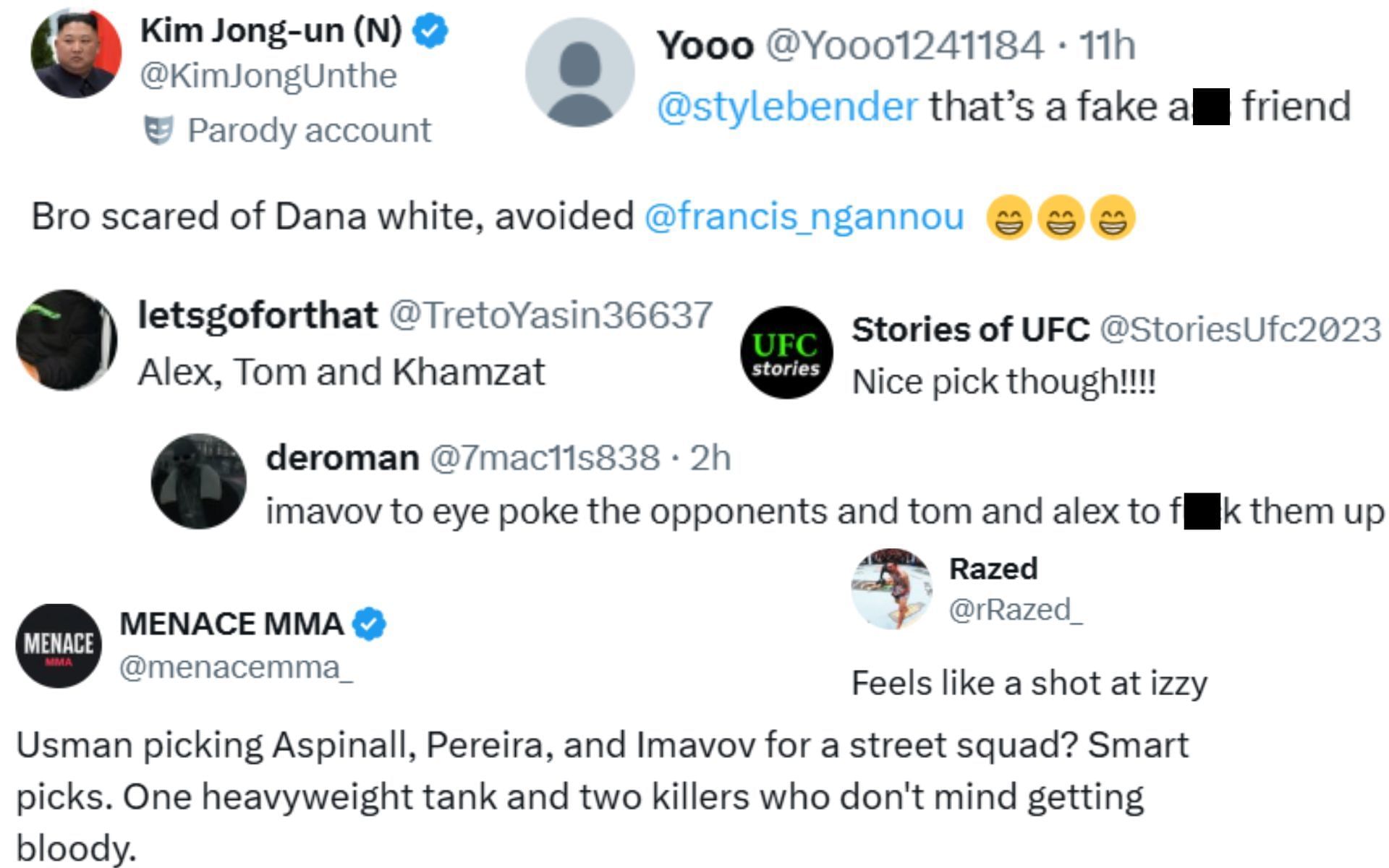 Screenshots courtesy: @MMAFighting on X