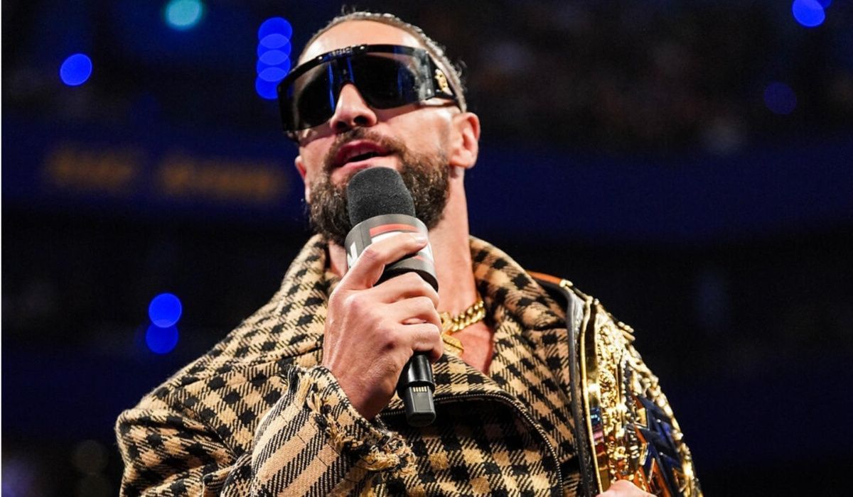 Seth Rollins might be injured for a while. (Image via WWE.com)