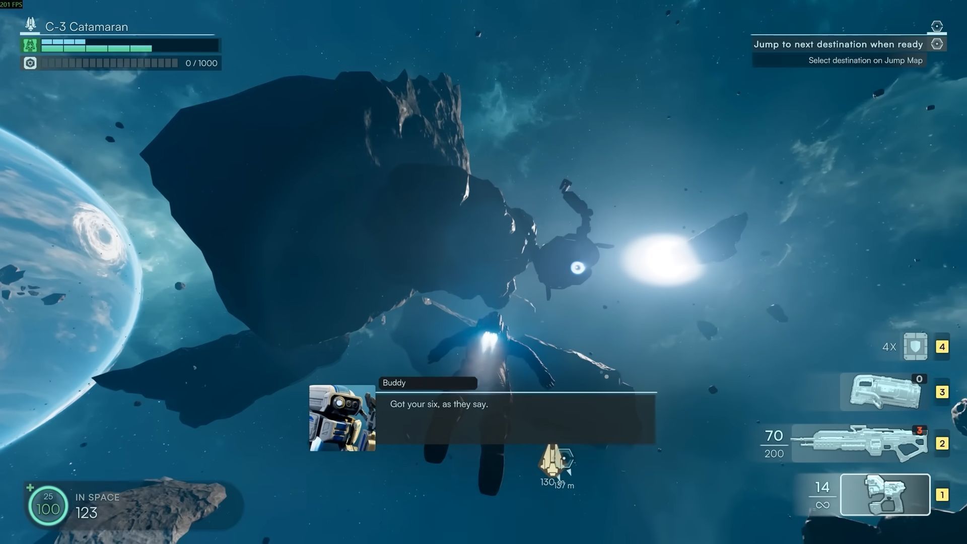 Buddy will always have your back in space (Image via Keepsake Games//@ForceGamingYT)