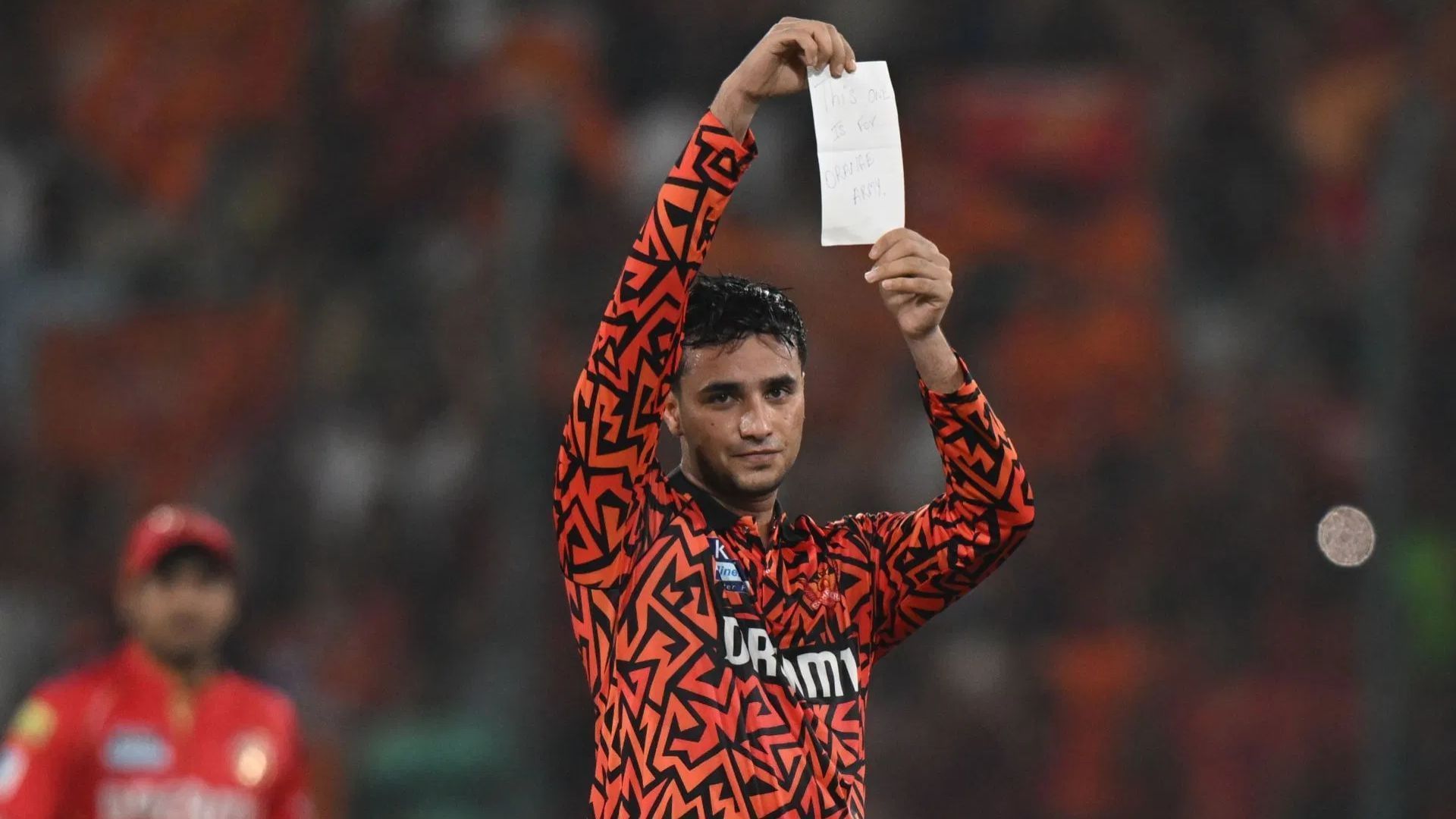 Abhishek Sharma chit celebration in IPL 2025 (Image Credits: Getty)