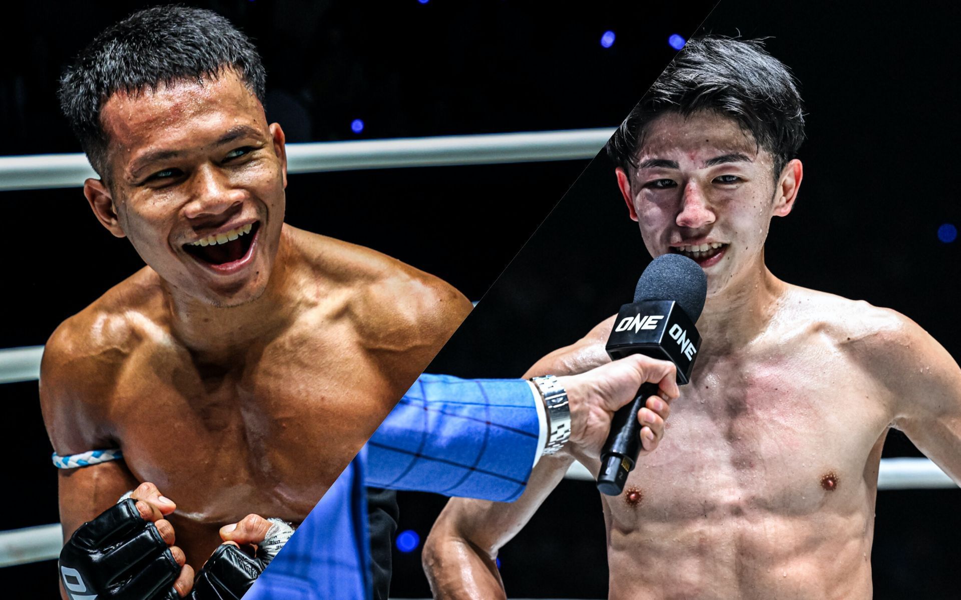 Numsurin (L) vs Nadaka (R) | Image by ONE Championship