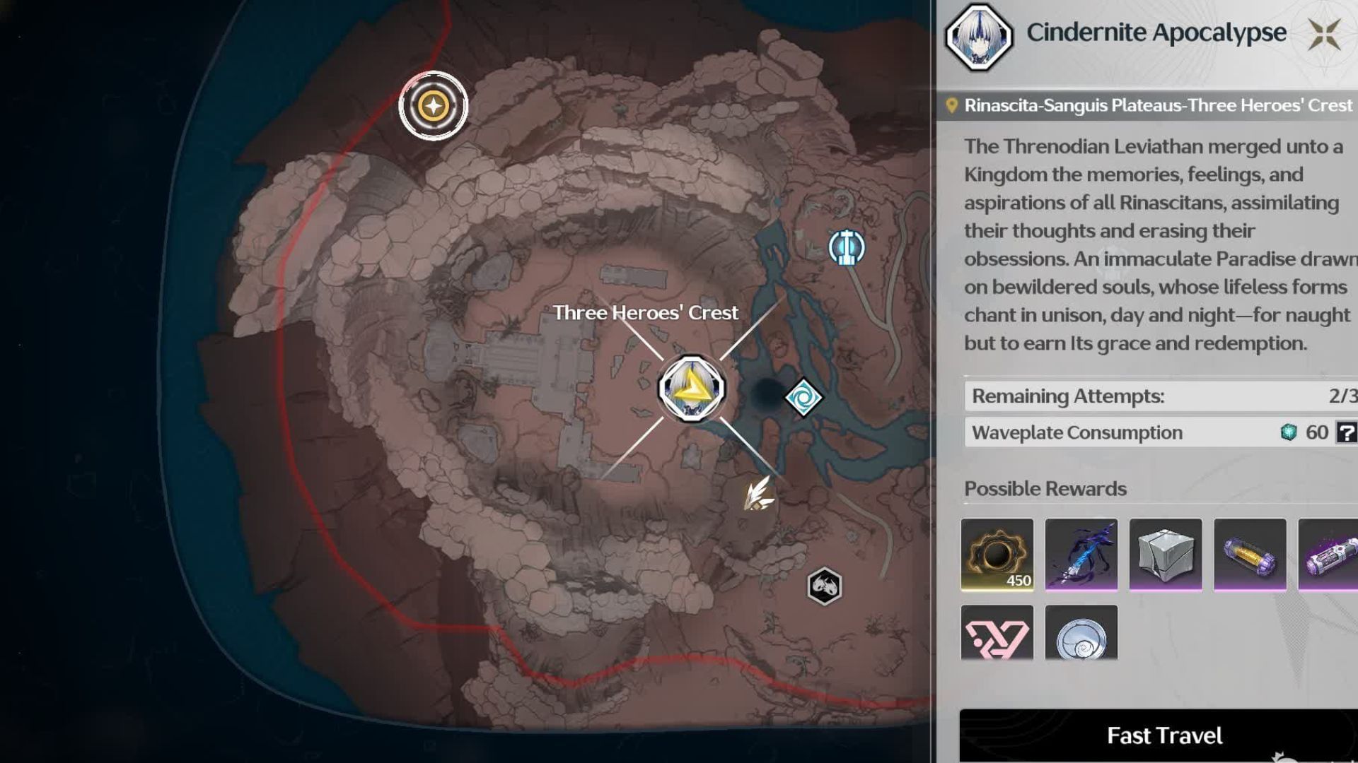 Boss location ( Image via Kuro Games)