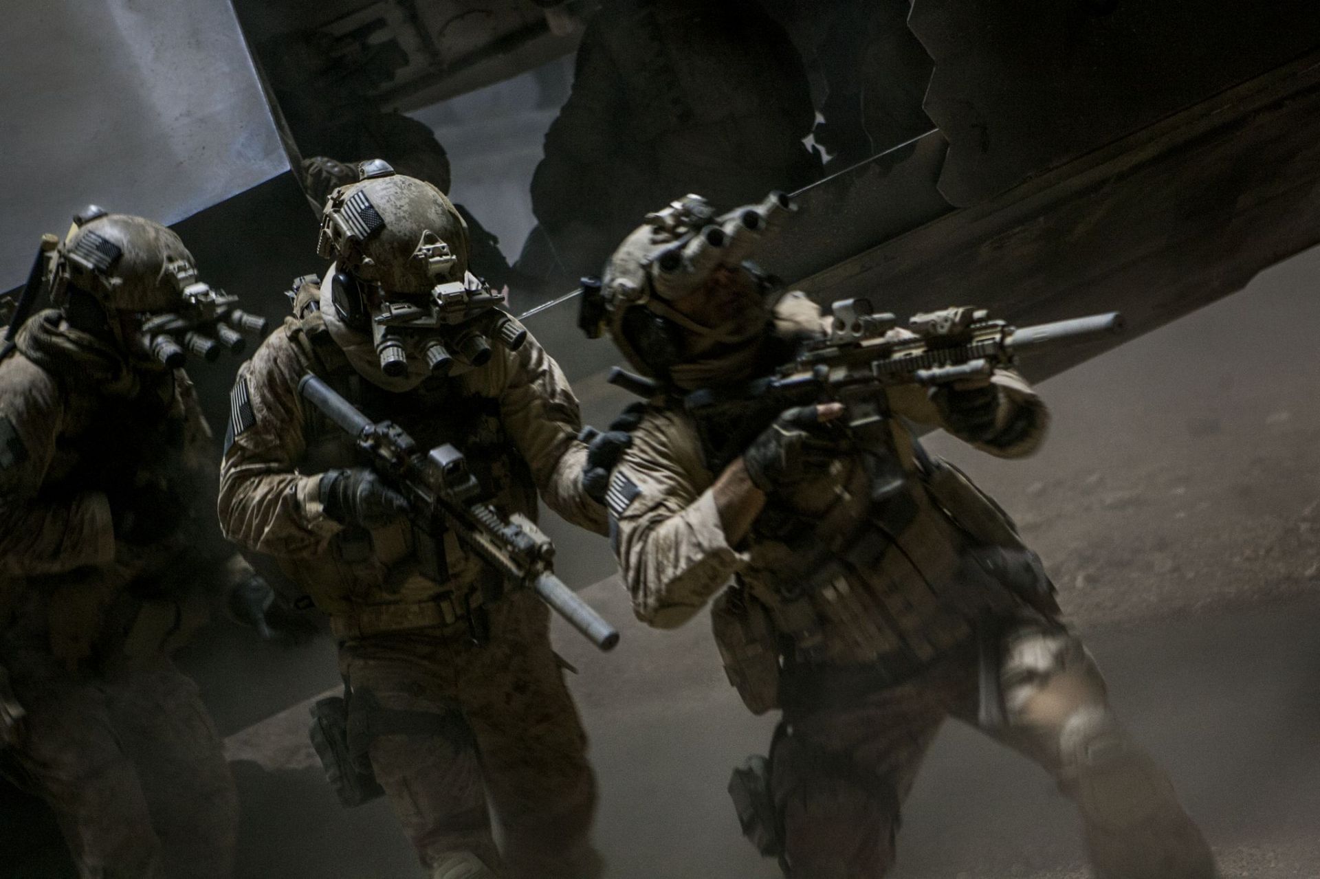 A still from Zero Dark Thirty (Image via Paramount+)