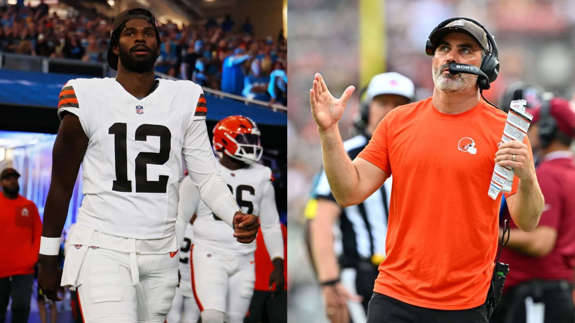 Kevin Stefanski holds off on naming Shedeur Sanders QB2 even after Joe Flacco