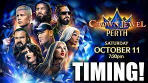 What time does WWE Crown Jewel start tonight? US, Australia, India & more (October 11, 2025)