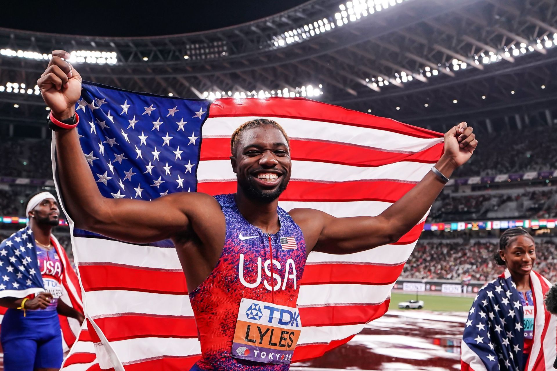 Lyles at the World Athletics Championships Tokyo 2025 - (Source: Getty)