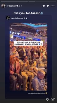 Credits: Instagram (@sydjcolson)