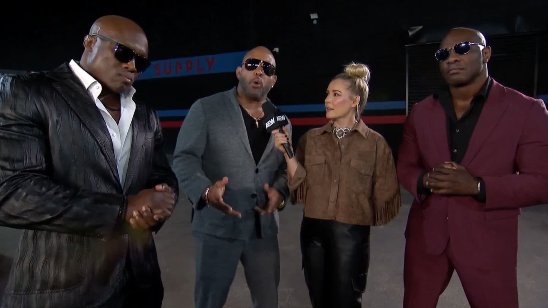 MVP, Shelton Benjamin and Bobby Lashley - The Hurt Syndicate [Image Credits: AEW
