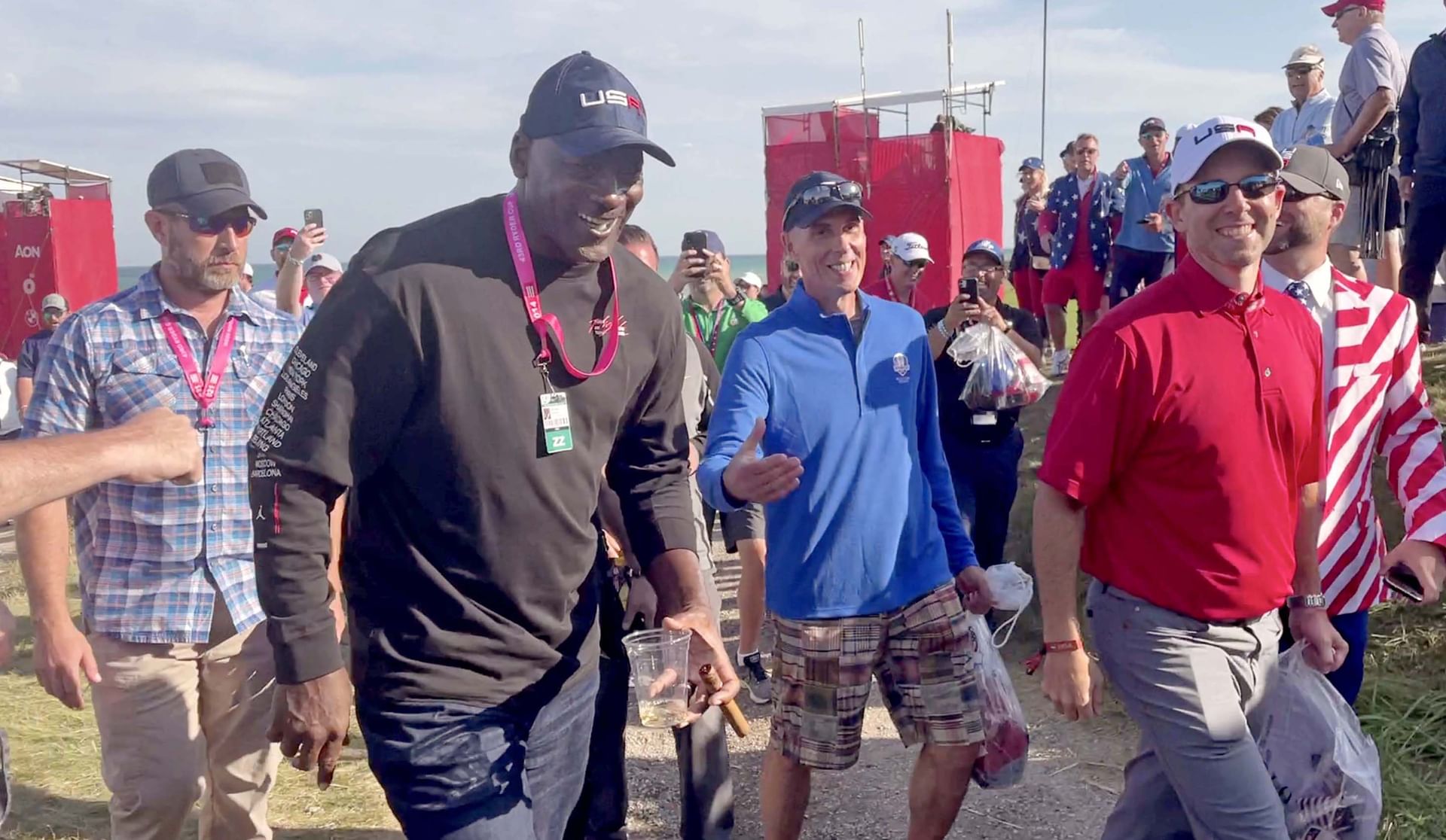 Michael Jordan back in the NBA spotlight. (Photo: IMAGN)