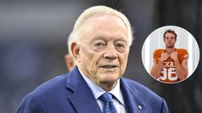 Jerry Jones rocks camouflaged hunting gear in rare throwback pic shared by grandson Paxton on Cowboys owner's 83rd birthday (Photo)
