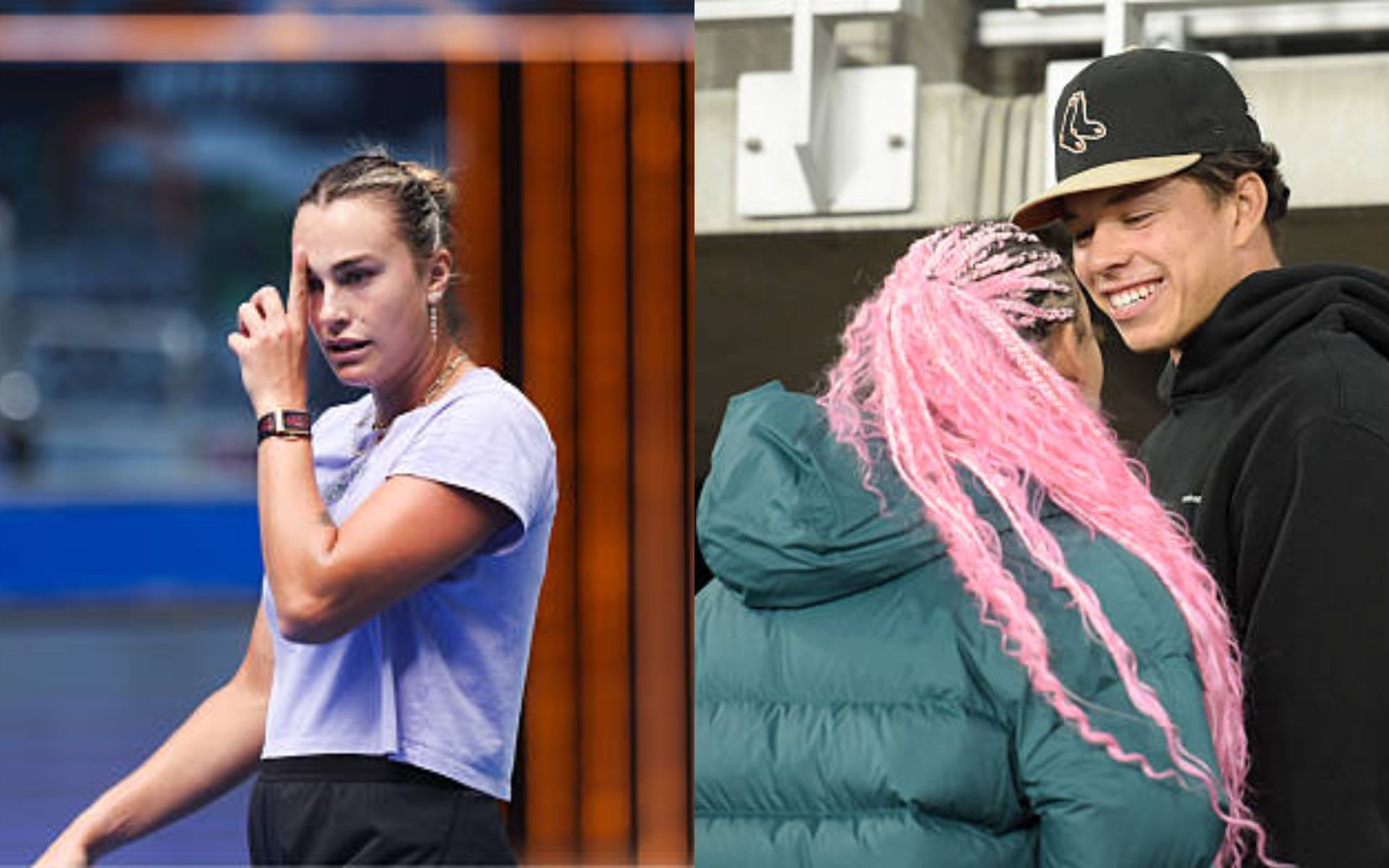 Aryna Sabalenka, Ben Shelton and Trinity Rodman - Image Source: Getty