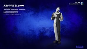 How to get Art The Clown skin in Fortnite