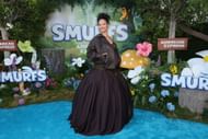 Rihanna at the Los Angeles Premiere Of Paramount Pictures' “Smurfs” (Image via Getty)