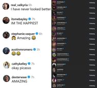 WWE stars and legends react to CM Punk's birthday gift for Lyra Valkyria. (Photo: @cmpunk on IG)