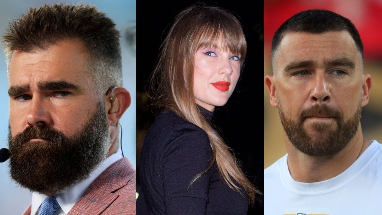Jason Kelce reveals football resemblance from Taylor Swift