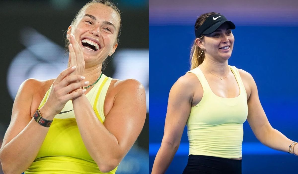 Aryna Sabalenka and Paula Badosa - source: Getty