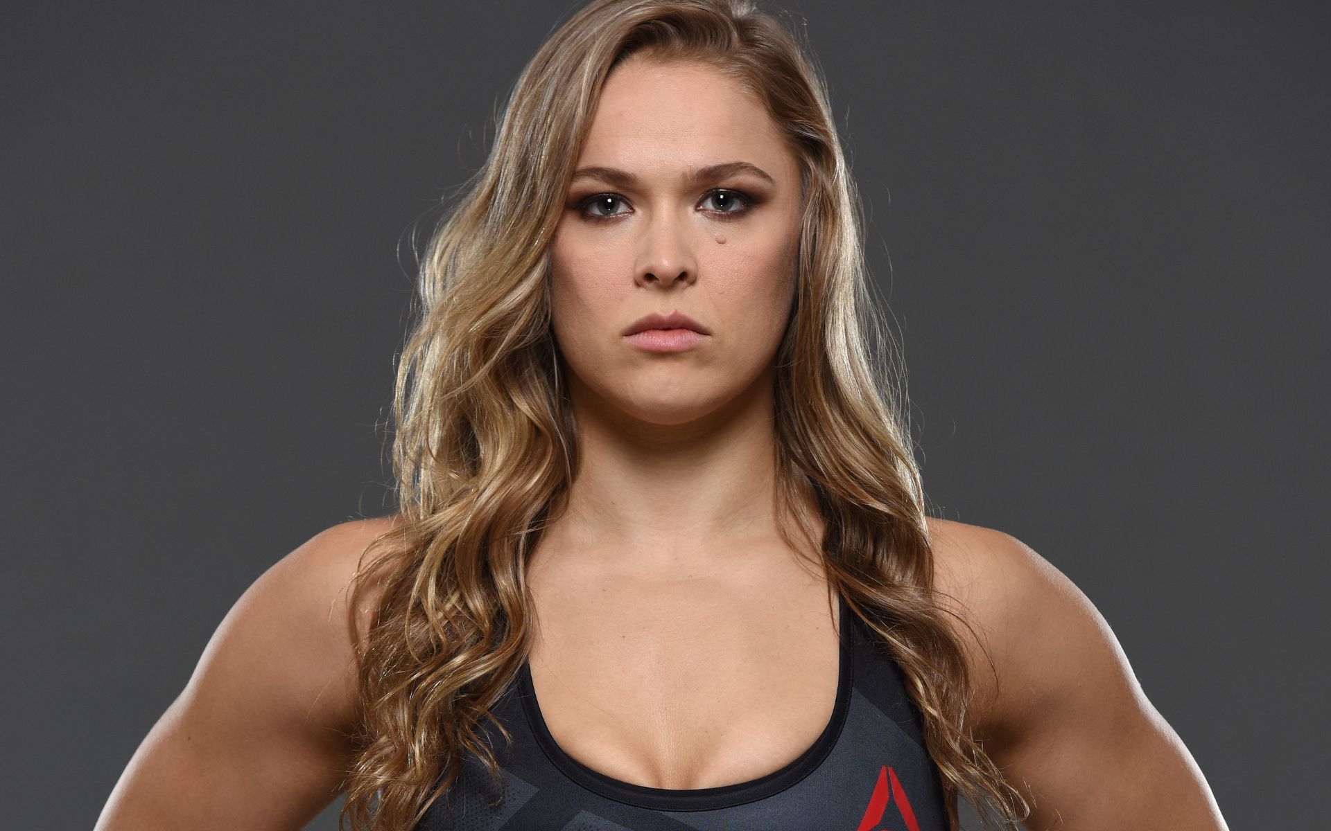 Ronda Rousey (pictured) during a UFC photoshoot at Sheraton hotel in Rio de Janeiro. [Image courtesy: Getty Images]