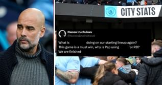 "What is he doing on our starting lineup again?" - Fans unhappy with Manchester City star's inclusion in XI for Villareal UCL clash