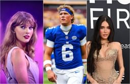 Giants QB Jaxson Dart pays special tribute to Taylor Swift days after changing celebrity crush from Madison Beer