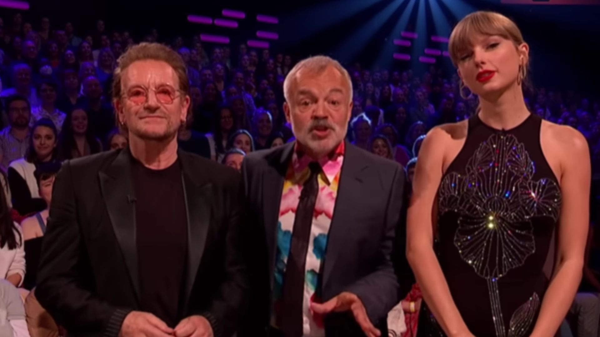 A still from a interview (Image via youtube/@ The Graham Norton Show)