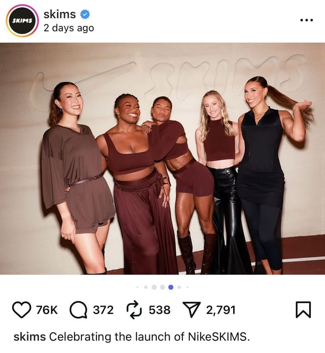 Image via Skims _ Source: Instagram/@skims