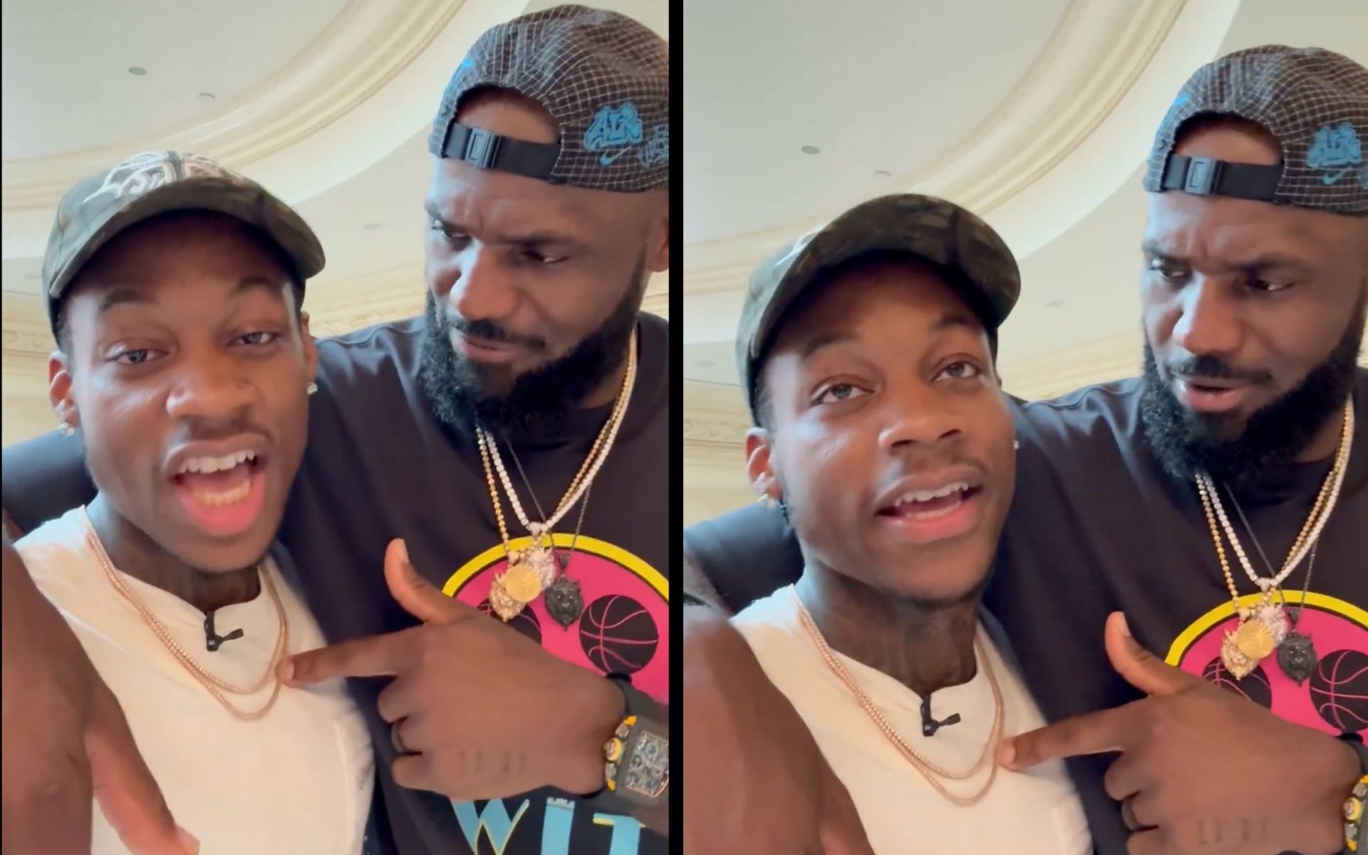 Video of Video of LeBron James calling Twitch streamer Tylil James his &quot;firstborn&quot; goes viral goes viral